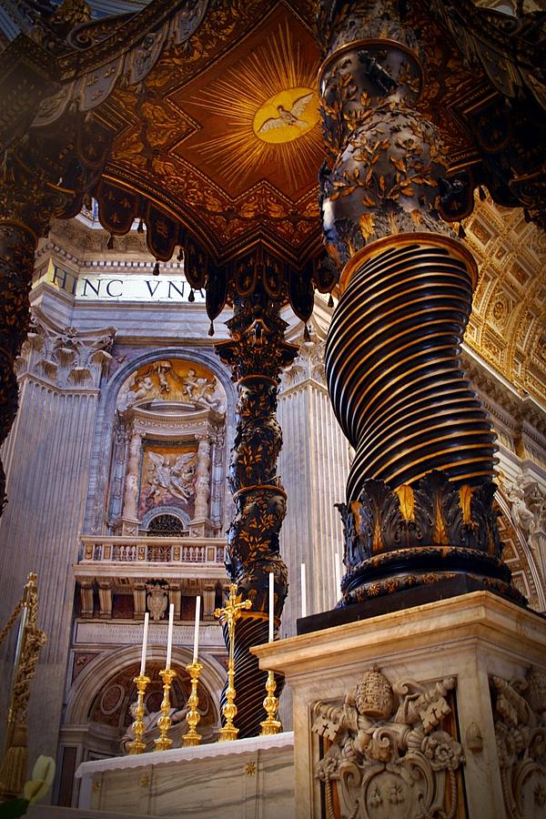 St Peters Altar Photograph by Henry Kowalski