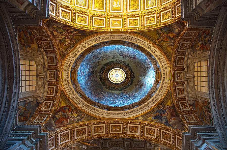 St. Peters Basilica Photograph by Brad Brizek