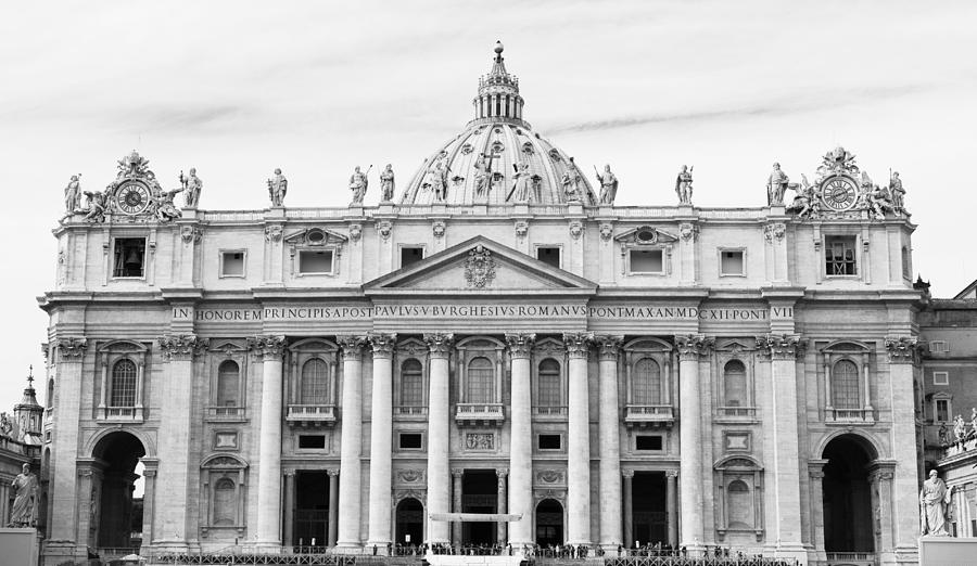 St. Peters Basilica Photograph by Chevy Fleet