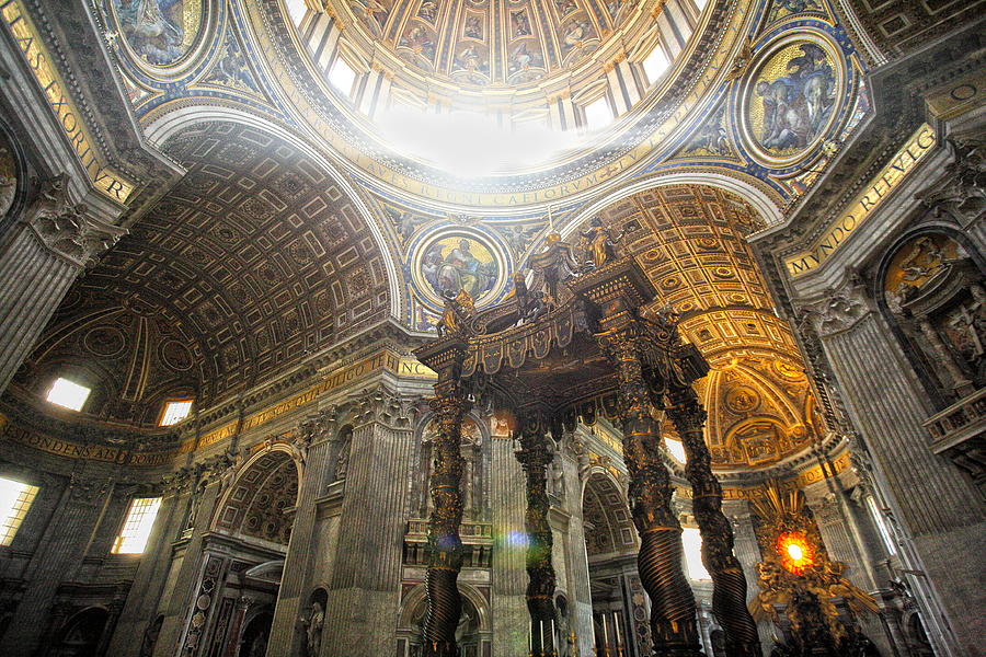 St Peters Basilica Vatican Photograph by Ethan Xaiver James