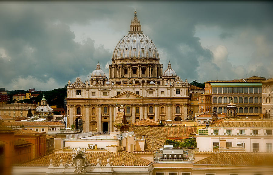 St. Peters Basilica Photograph by Will Wagner