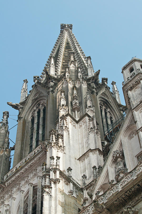 St Peter's Cathedral In Regensburg Photograph by Michael Defreitas - Pixels