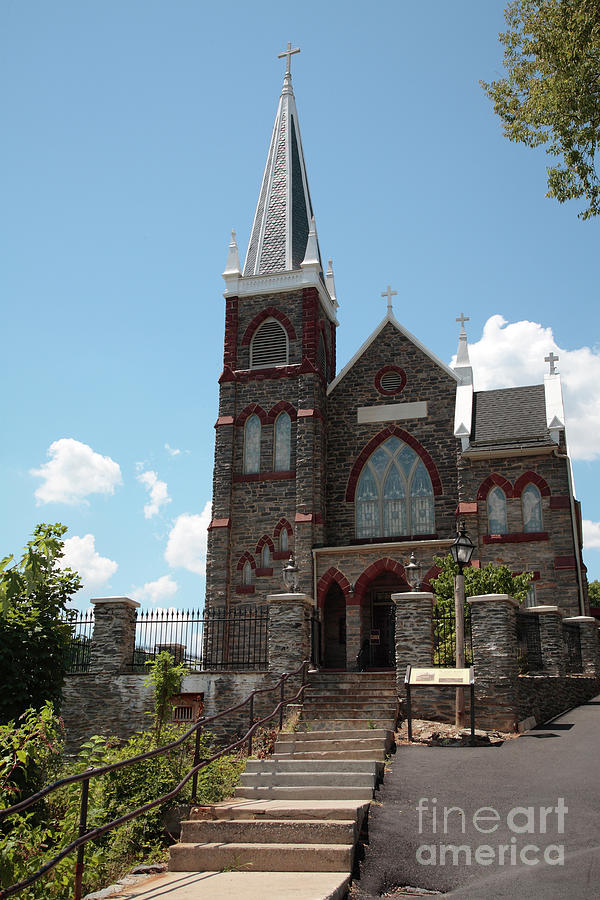 St. Peters Church in Harpers Ferry Photograph by William Kuta