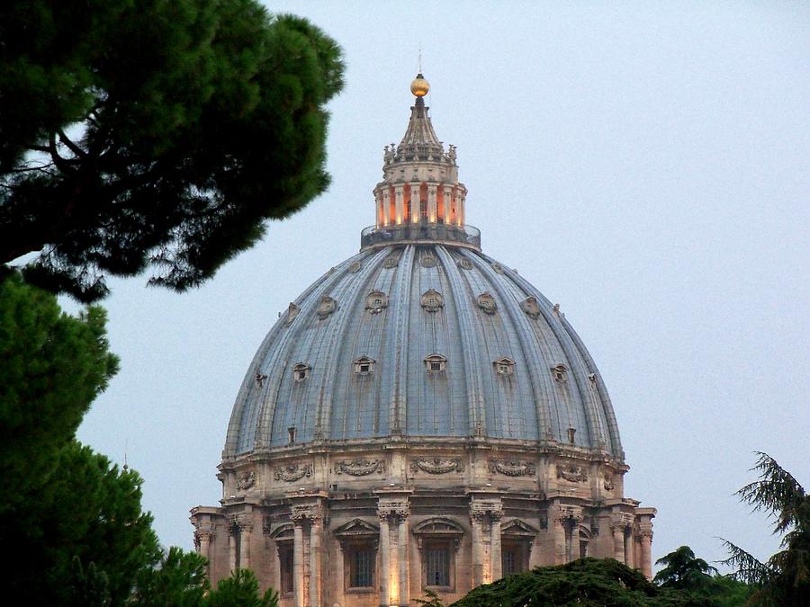 St. Peters Dome In The Rain Photograph