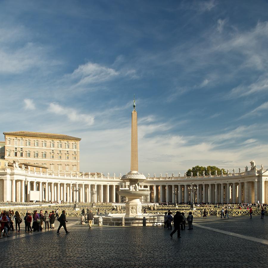 St Peters Square Photograph by Stephen Taylor