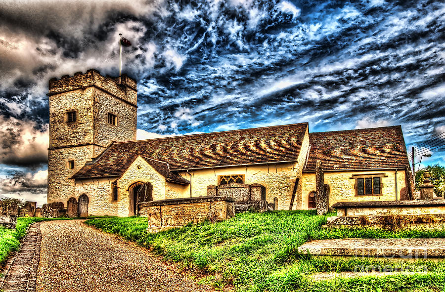 St Sannans Church Bedwellty Photograph by Steve Purnell
