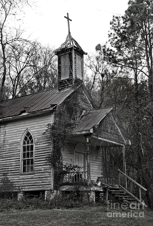 St Simons Church Photograph by Skip Willits