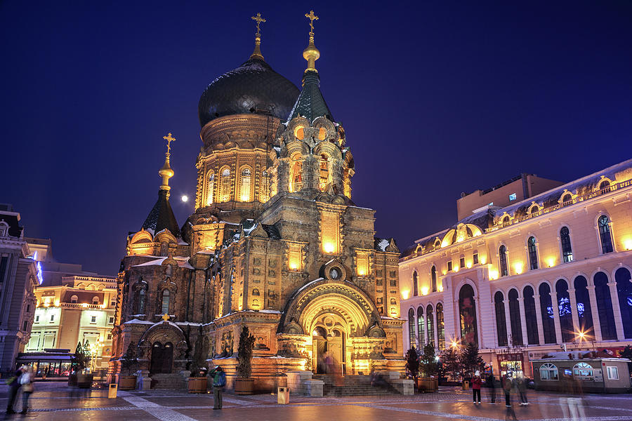 St. Sofia Cathedral, Harbin, China Photograph by Feng Wei Photography