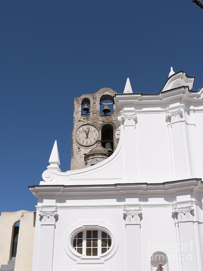 St Sofia Church in Anacapri Photograph by Brenda Kean