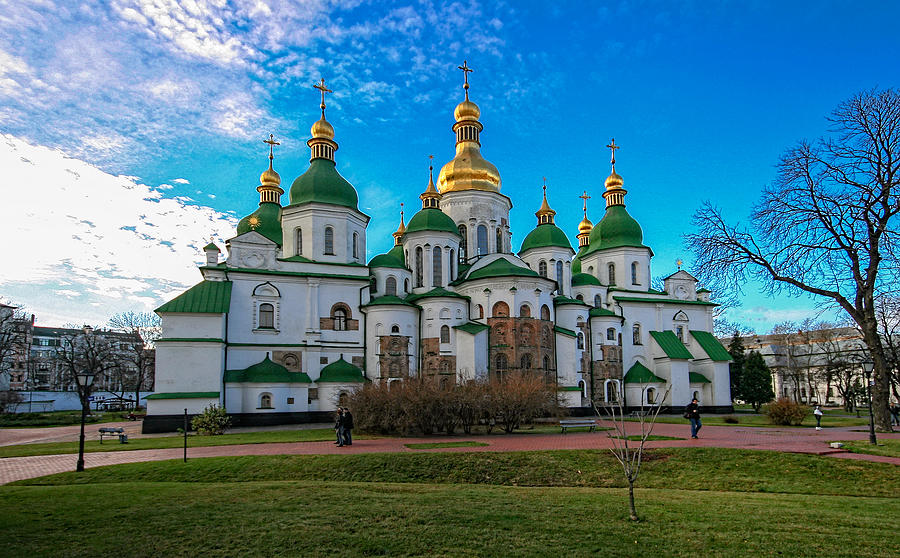 Architecture Photograph - St. Sophia Kiev by Matt Create