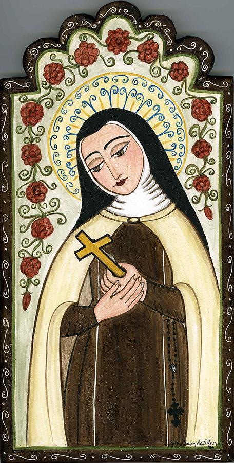 Image result for st therese of lisieux artwork