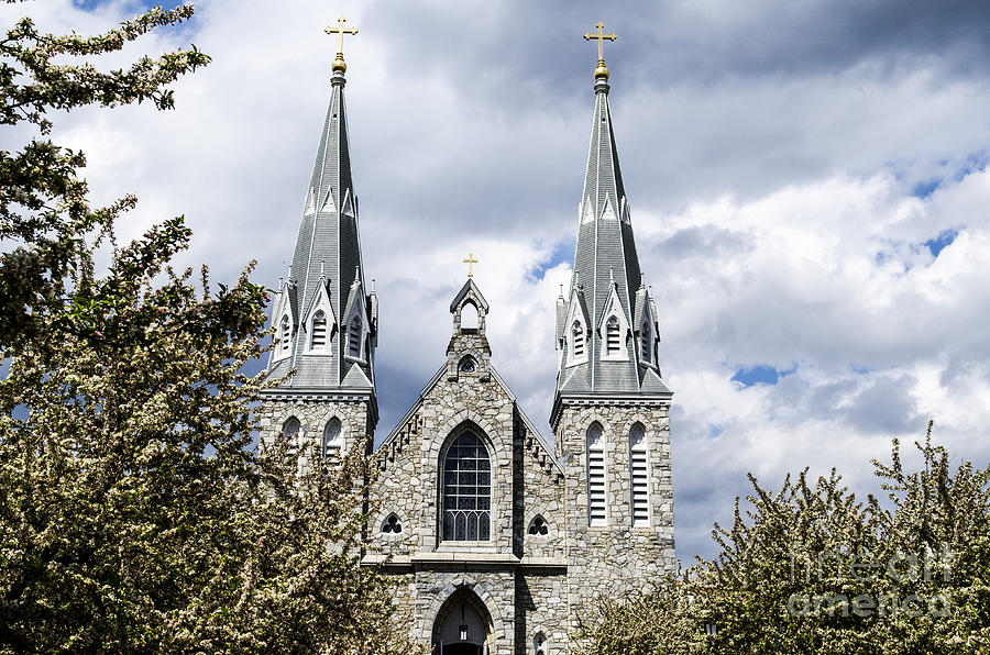 St. Thomas Of Villanova Church Photograph by Judy Wolinsky