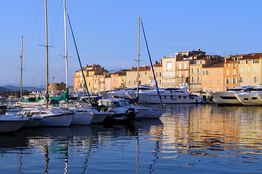 Boat Photograph - St. Tropez - France by Haleh Mahbod