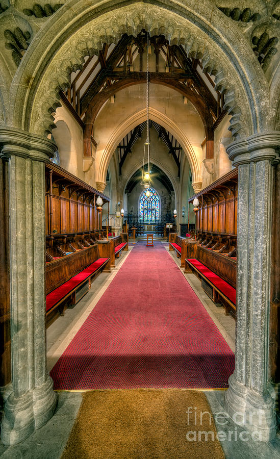 Architecture Photograph - St Twrog Church by Adrian Evans