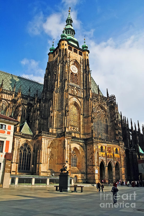 St. Vitus Cathedral Photograph by Elvis Vaughn
