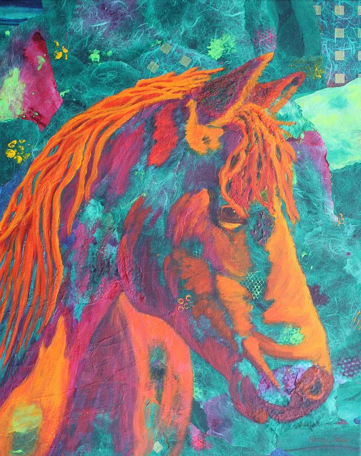 Stable Master Painting by Nancy Jolley