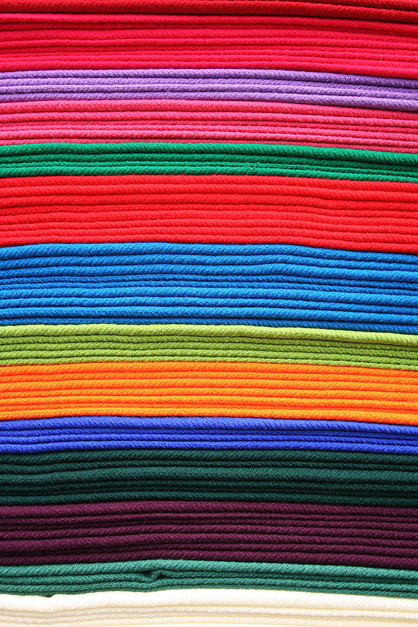 Colorful Yarn at the Market Photograph by Robert Hamm - Pixels