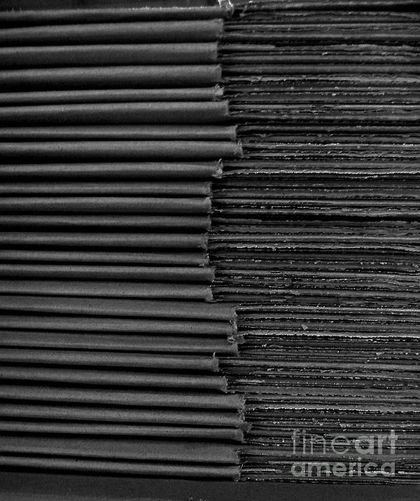 Stacked Euphemistic- Cardboard 1 Photograph by Fei A