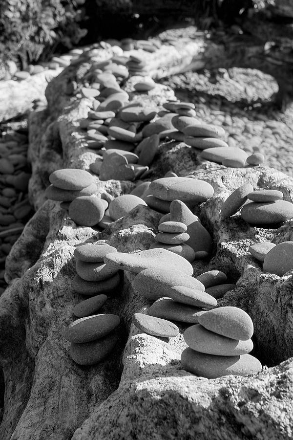 Stacking rocks Photograph by Cathy Anderson