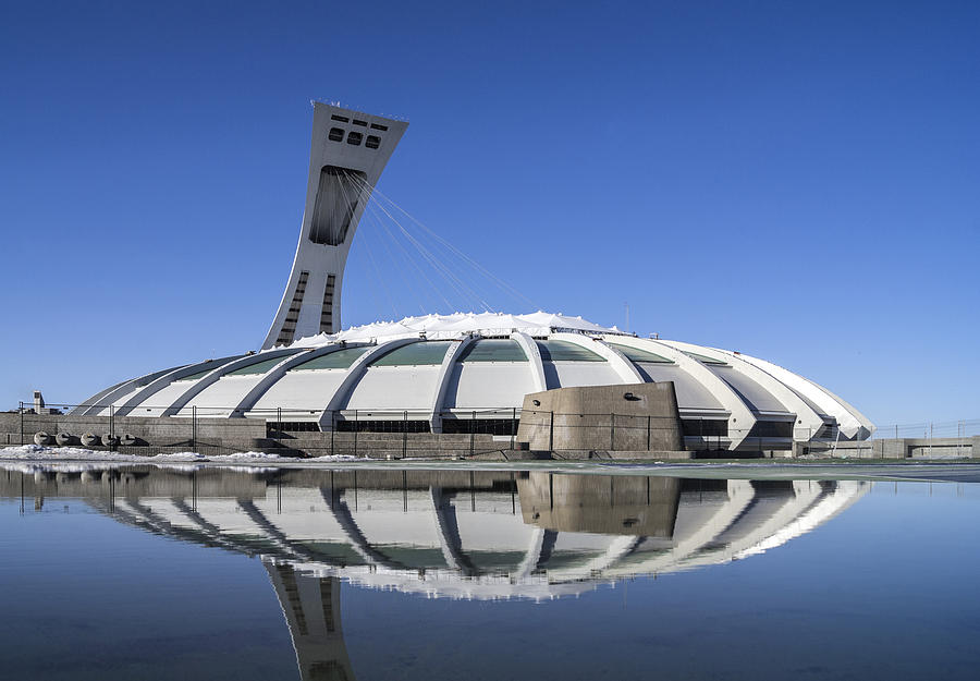 Architecture Photograph - Stadium afloat by Arkady Kunysz