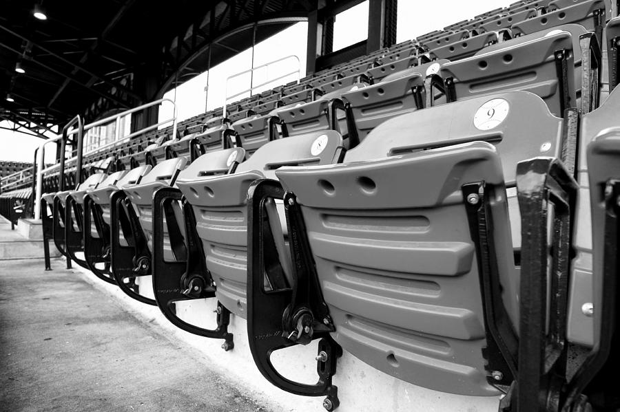 Stadium Seating - Busch Stadium Photograph by Jenny Hudson