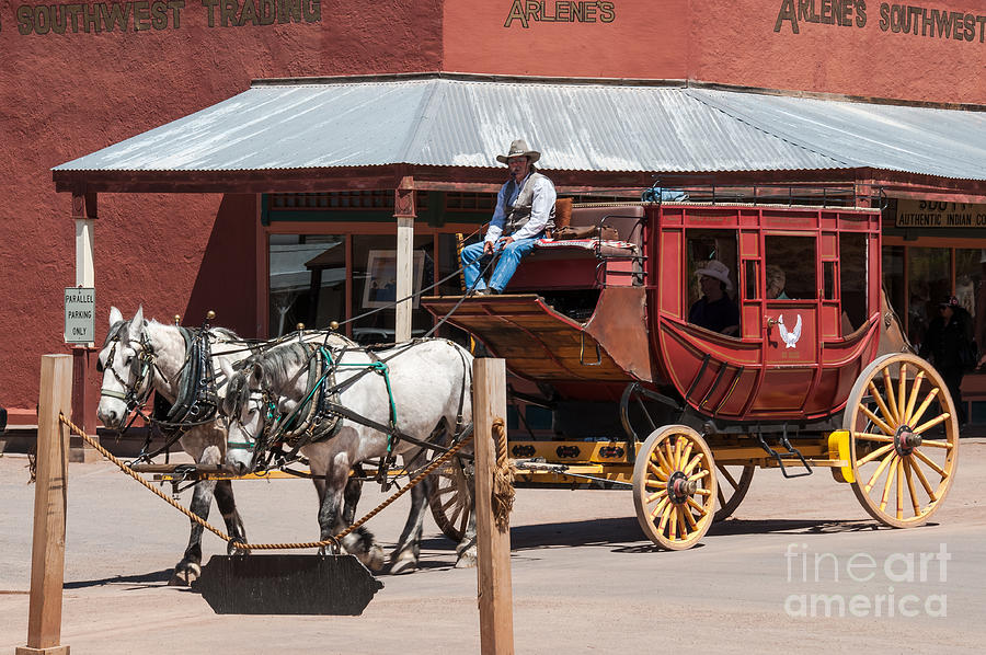 Stagecoach Ride 1 Photograph by Al Andersen
