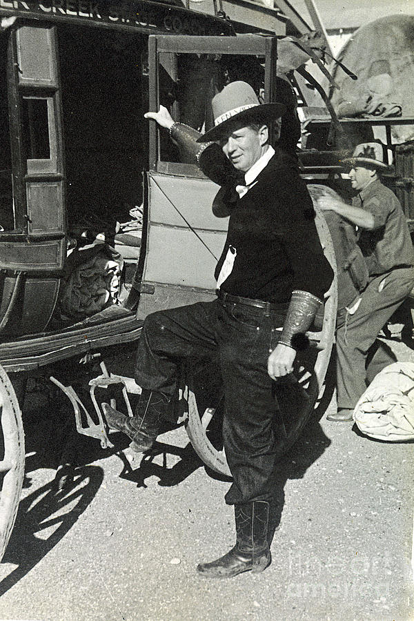 Stagecoach Rider 1935 Photograph by Patricia Tierney