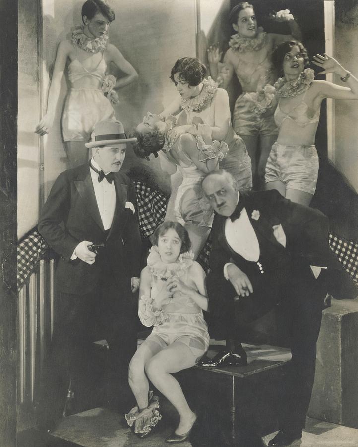 Staged Scene From The Play broadway Photograph by Edward Steichen