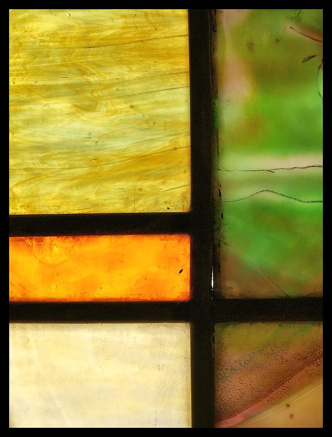 Abstract Photograph - Stained Glass 5 by Tom Druin