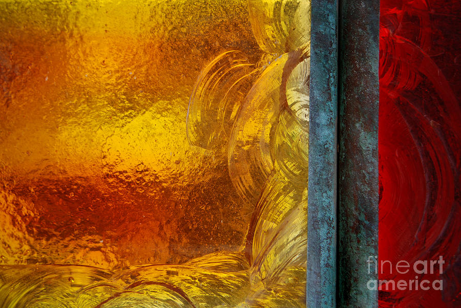 Stained Glass Abstract I Photograph by Norma Warden