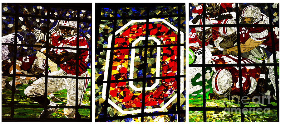 Stained Glass at the Horseshoe Photograph by David Bearden