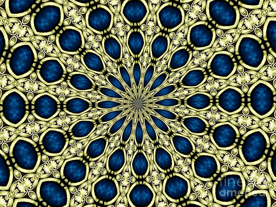 Stained Glass Kaleidoscope 03 Photograph by Rose Santuci-Sofranko