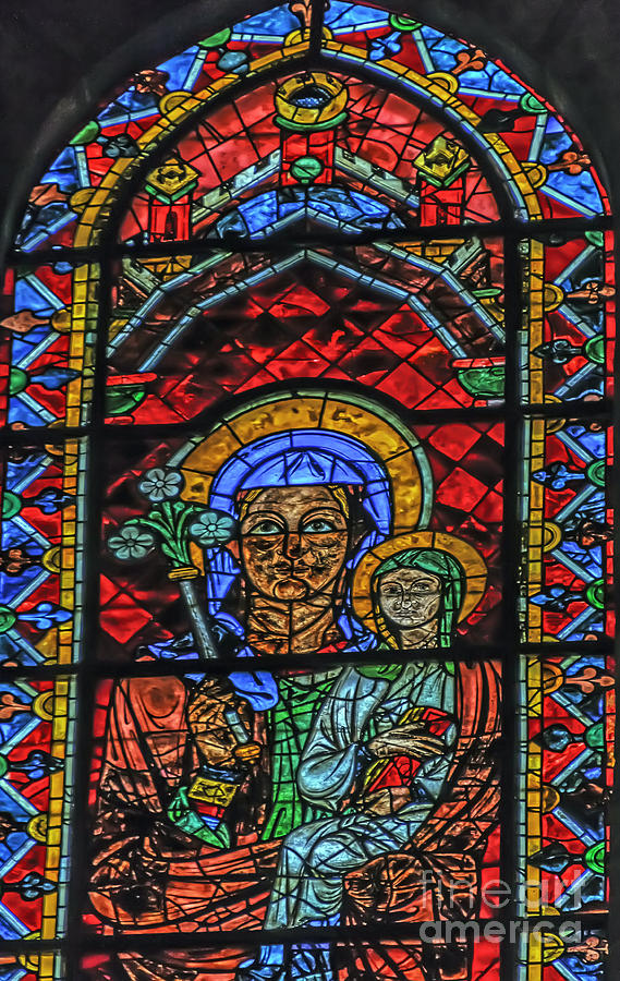 Stained Glass of Chartres Photograph by Elvis Vaughn