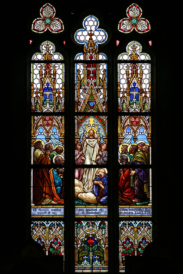 Stained Glass Prague Photograph by John Magyar Photography