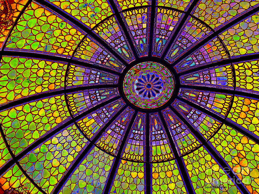 Stained Glass Photograph by Sue Melvin