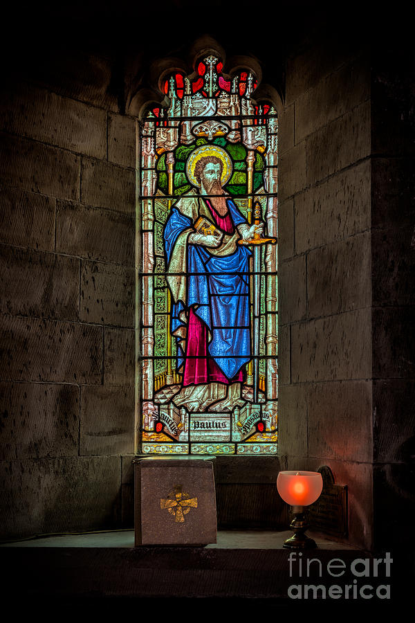 Stained Glass Window  Photograph by Adrian Evans