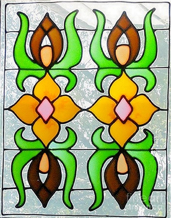 Stained Glass Window Photograph by Janette Boyd