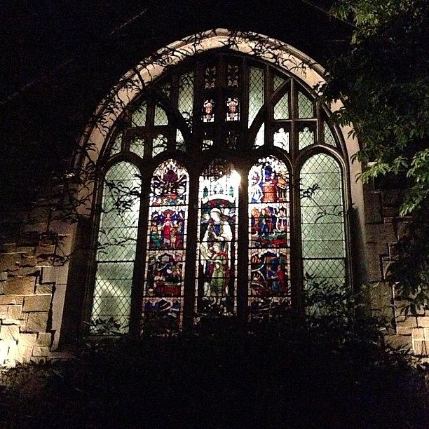 Stained Glass Window Photograph by Jim Spencer