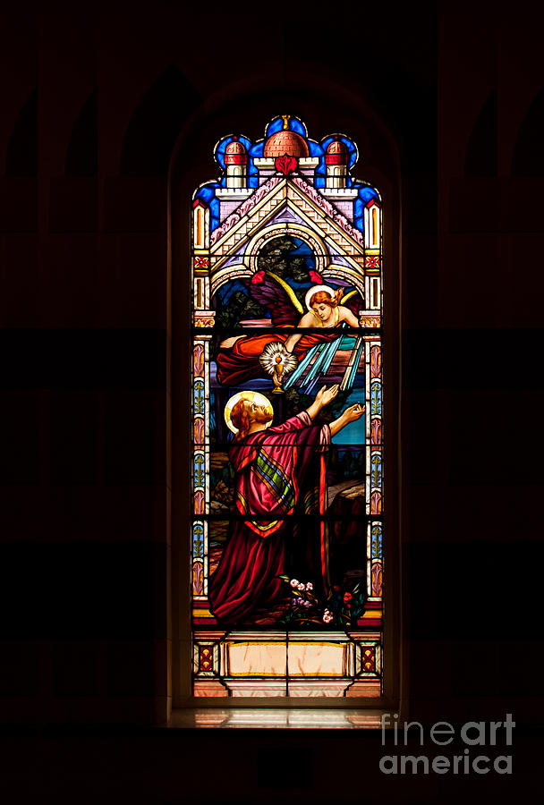Stained Glass Window Photograph by Les Palenik