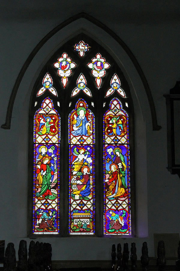 Stained Glass Window Photograph by Tony Murtagh