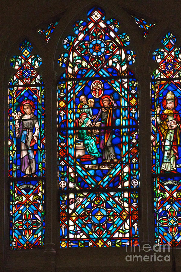 Stained Glass Window Photograph by William Norton