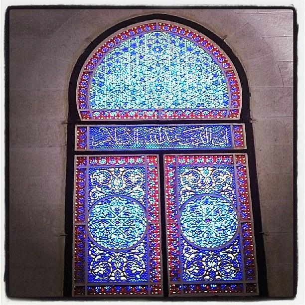 Stained Glass Windows Al Aqsa Photograph by Yusuf Kaka