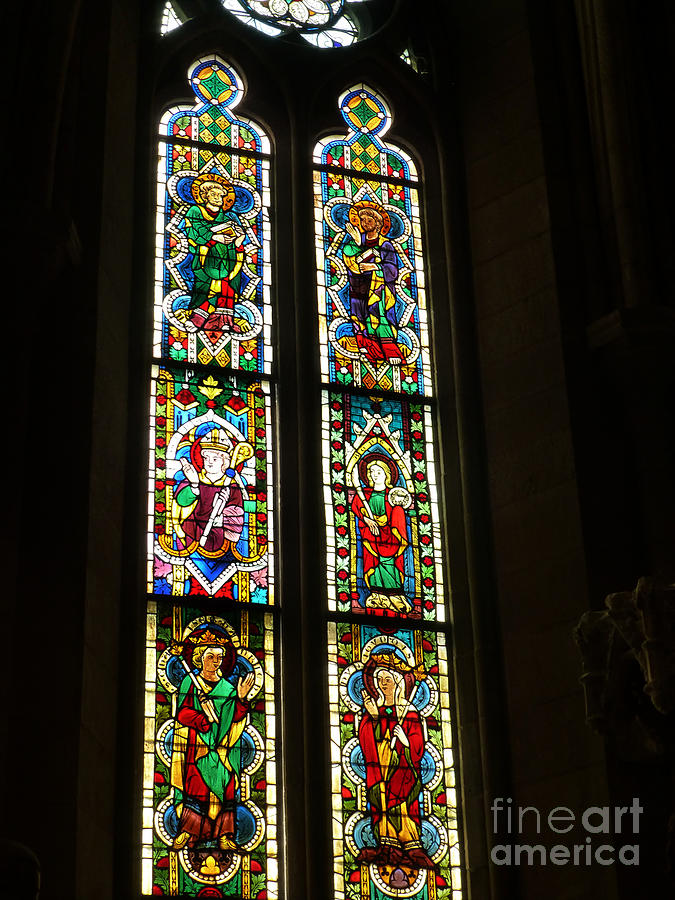 Stained Glass Windows Photograph by Steven Spak