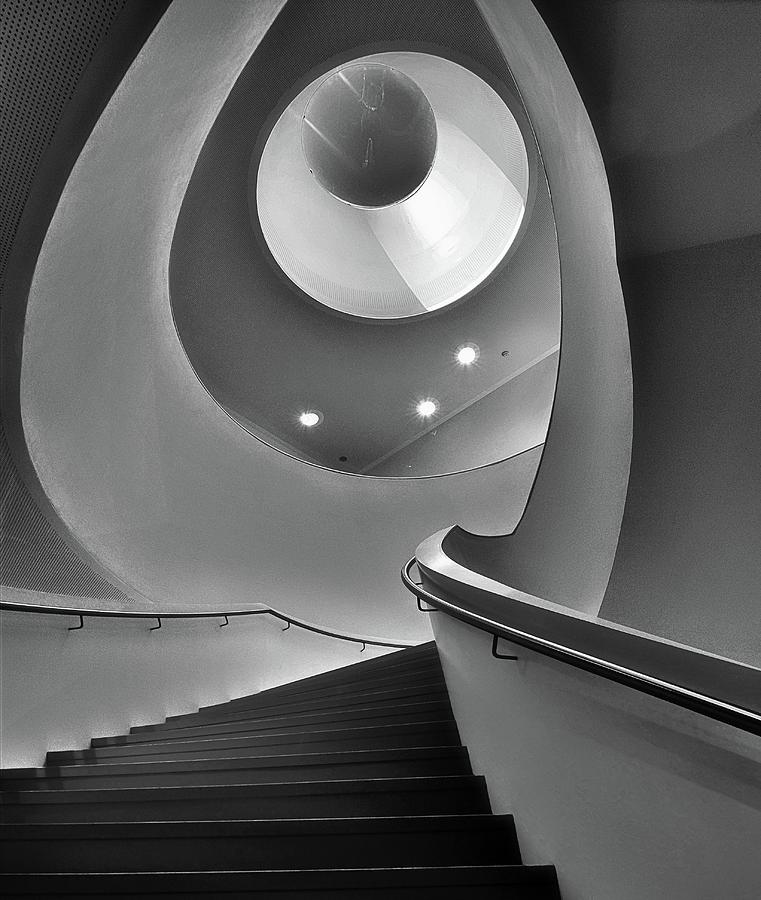 Black And White Photograph - Stair by Henk Van Maastricht