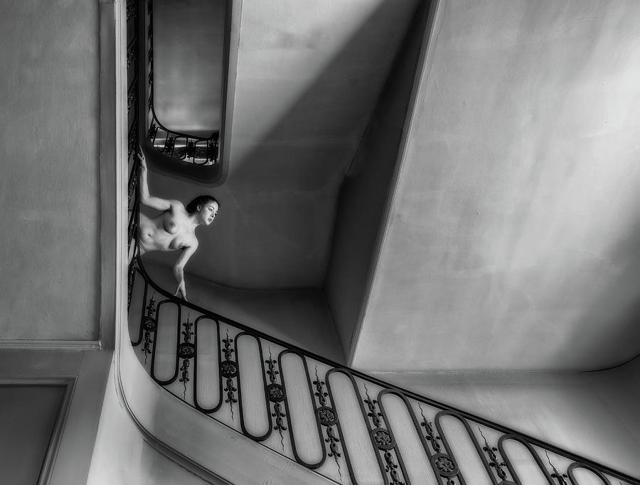 Stair Photograph By Luc Stalmans Pixels