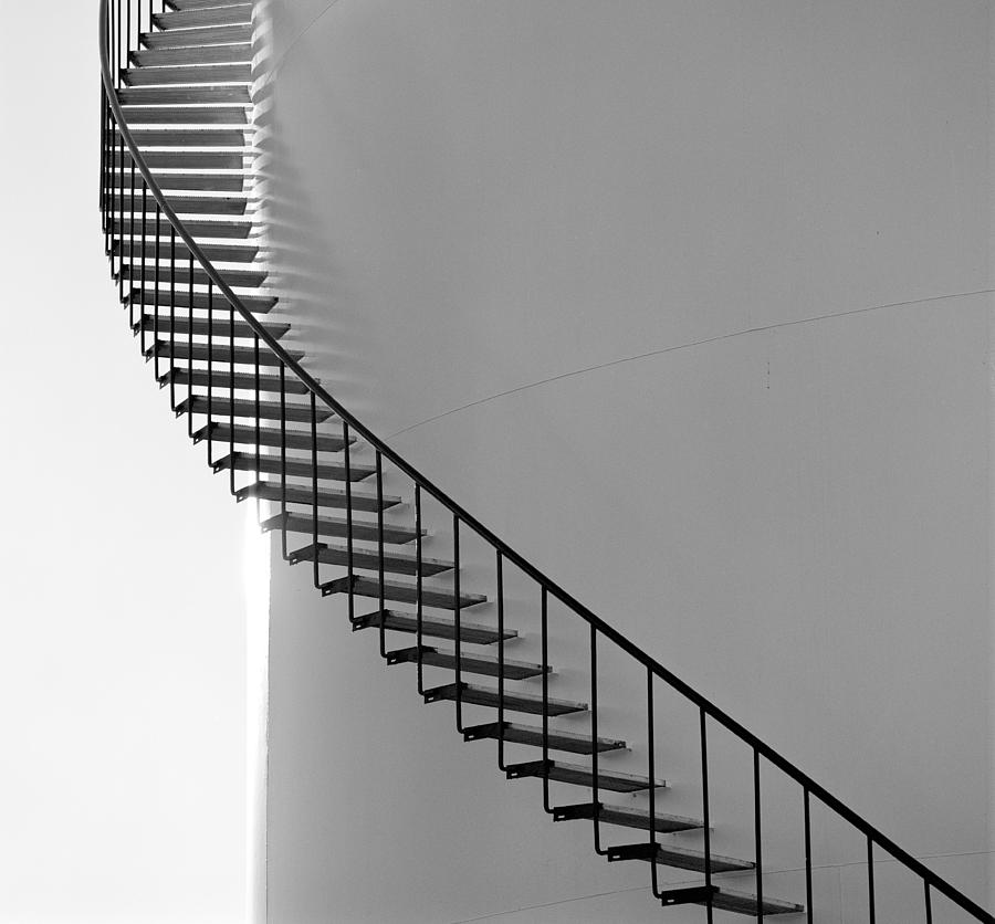 Stair Spiral Photograph by Mike Bergen