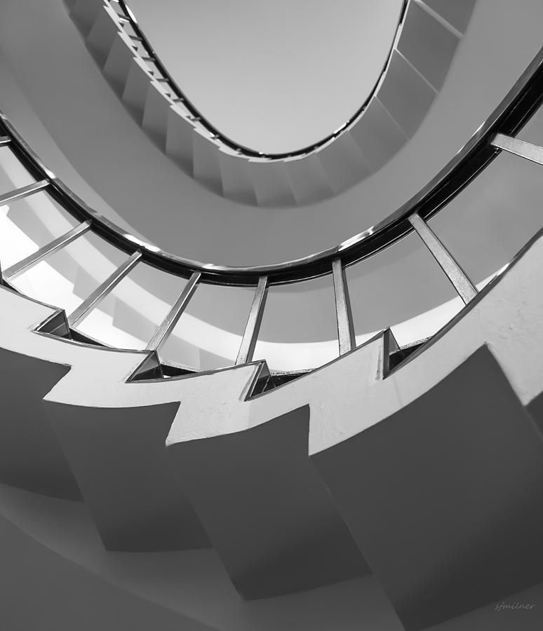 Stair Steps - Abstract Photograph by Steven Milner