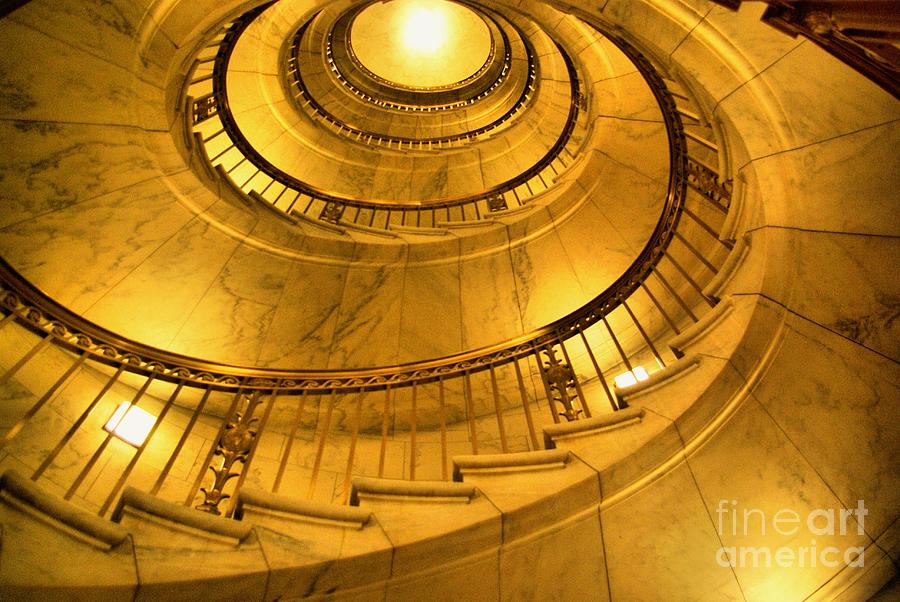 City Photograph - Stair Way To Justice by John S