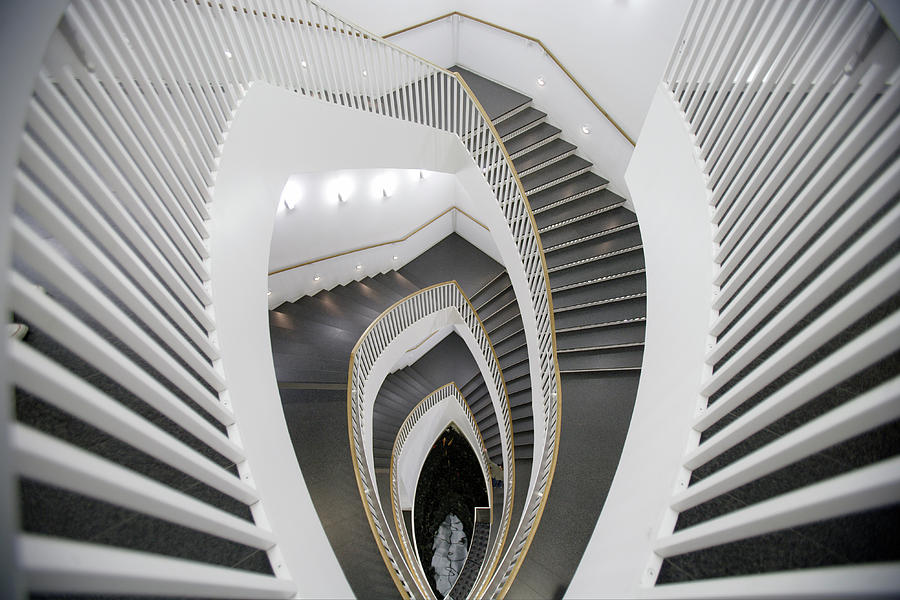 Staircase In Museum Of Contemporary Art Photograph by Franz Marc Frei