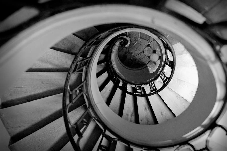Architecture Photograph - Staircase by Sebastian Musial